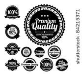 premium quality labels with...