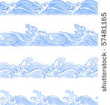 seamless wave illustration