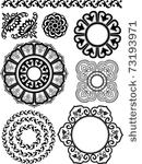 classical floral pattern design