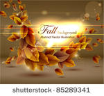 autumn background with lights....