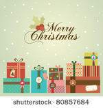 color background with christmas ...