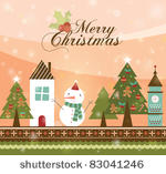 beautiful christmas tree in...