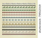 set of vintage borders. could...