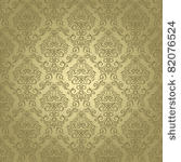 damask seamless pattern on...