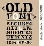 old style font