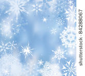 dreamlike winter background....