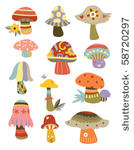 set of cute  decorative...
