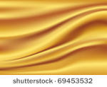 golden satin  silk  waves....