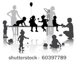 8 children playing with some...