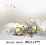 light christmas background with ...