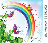 abstract background with...