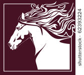 horse vector