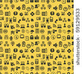 seamless web icons pattern....