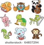 animal play music
