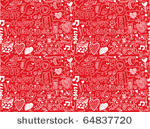 seamless valentine's day pattern