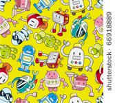 seamless robot pattern