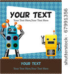 robot card