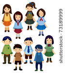 cartoon student icon