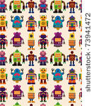 seamless robot pattern
