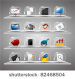 website internet icons ...
