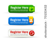 register here modern button...