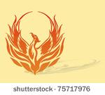 mythical phoenix bird
