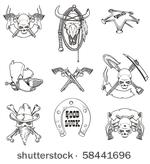 set from nine vector...