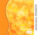 dots abstract background orange ...