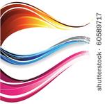 abstract soccer ball on a...