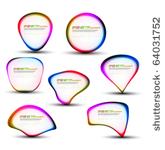 abstract vector circle for...