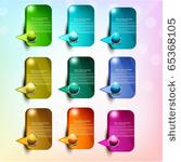 abstract vector colorful chat...