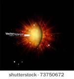 abstract lights circle vector...