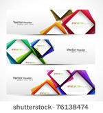 abstract modern website banner...