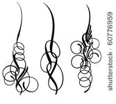 set art elements of ornament....