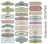 collection of design retro...