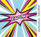 pop art kapow