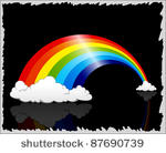 awesome rainbow clouds...