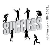 successful business men and...
