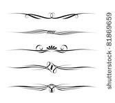decorative elements  border and ...