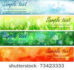 four seasons banners set
