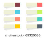 set of vector stickers for your ...