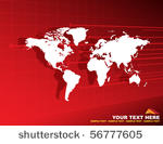 abstract background with world...