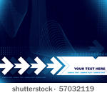 blue arrow background