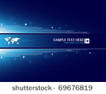 abstract background with world...