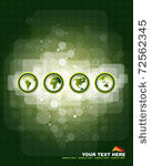 green abstract background with...