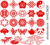 chinese decorative icons