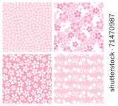 cherry blossom pattern