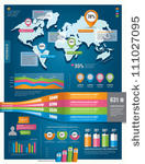 set of infographic elements....