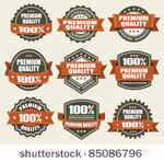 premium quality labels