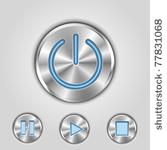 player buttons vector